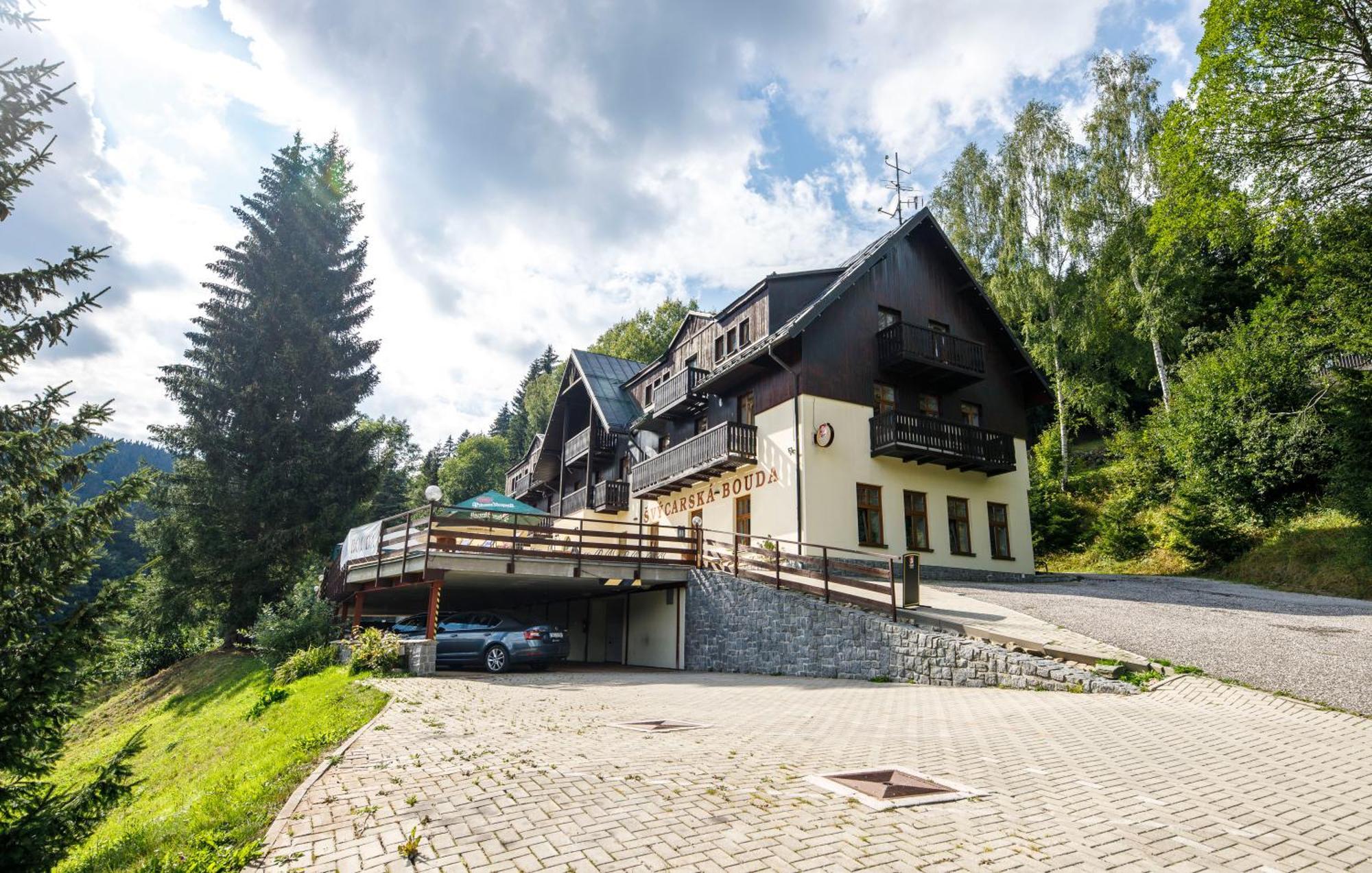 Hotel Svycarska Bouda Špindlerŭv Mlýn Esterno foto